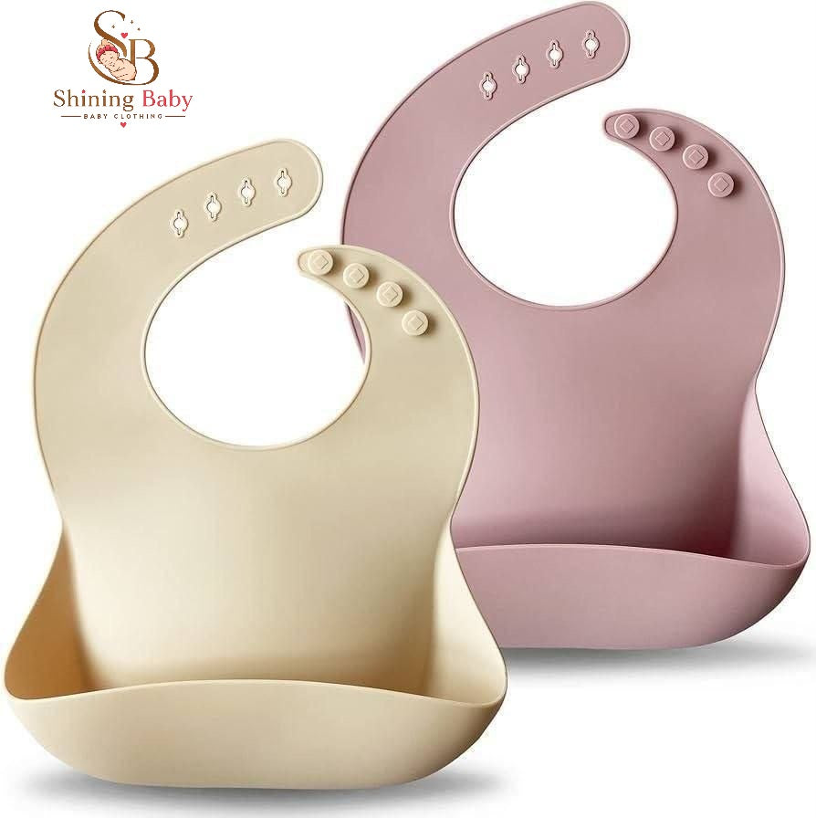 بافته سيليكون طبق|🥣 Silicone Bib Plate Set