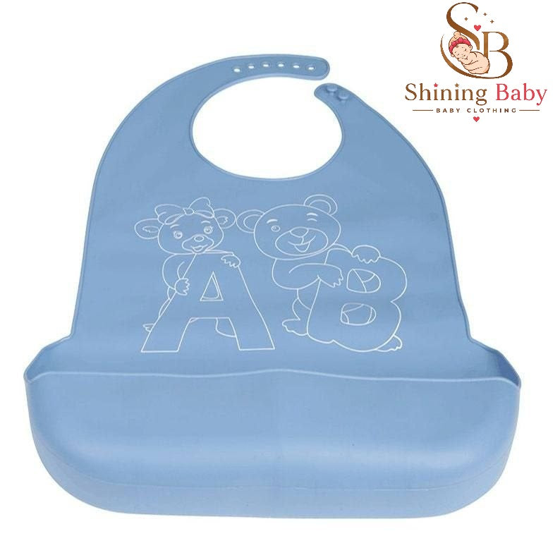 بافته سيليكون طبق|🥣 Silicone Bib Plate Set