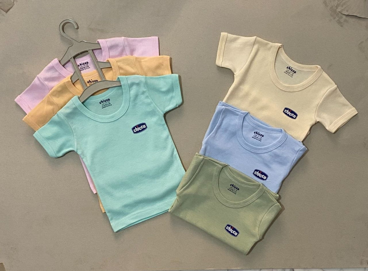 قميص نص كم أولاد وبنات | Short-Sleeve Shirt for Boys & Girls👶👕